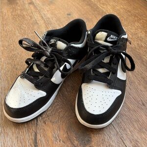 Nike Kids Black and White Sneakers